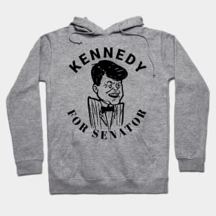 JFK Campaign Button John F Kennedy for Senator 1952 Hoodie